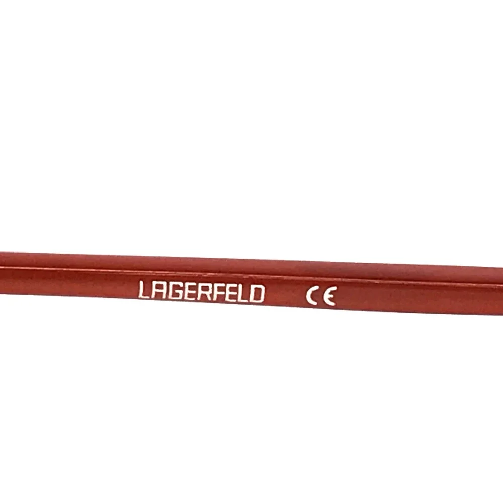 Karl Lagerfeld Eyeglasses Frames 4031 23 Red Rectangle Full Rim 50-19-135